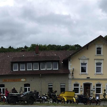 Pension Am Steinbruch Hilter Eksteriør bilde